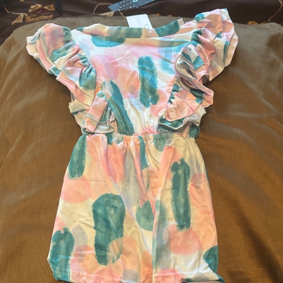 Pastel Ruffle Kids Matching Set - Picture 6 of 8